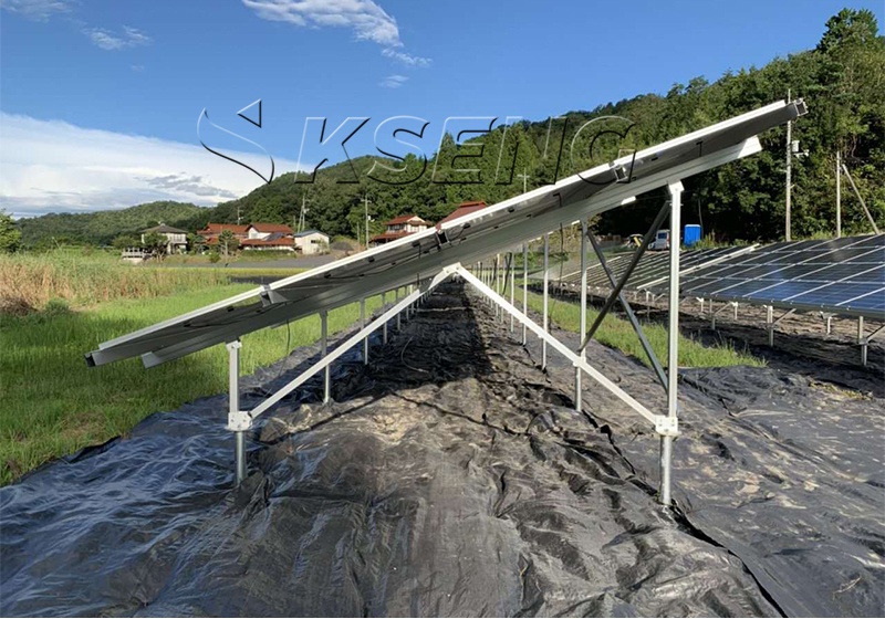 ground solar mounting system Boden-Solarmontagesystem