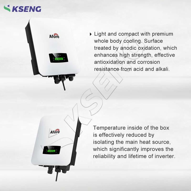 Vor einphasigem Mppt 3000 W 5000 W 6000 W Solar-Hybrid-Wechselrichter 48 V mit Parallelfunktion
