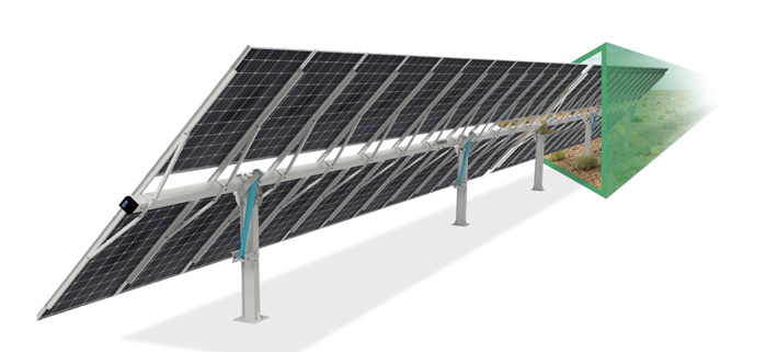 KST-2P DOPPEL-PORTRAIT-HORIZONTALER EINACHSIGER TRACKER