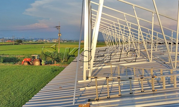 Koreanisches Solardachsystemgehäuse – 446,6 kW