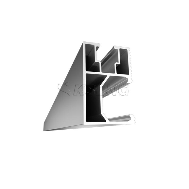 Der Hersteller von Solarmontagesystemen liefert Aluminiumschienen für die Montage von Solarmodulen für ein PV-Dachmontage-Regalsystem