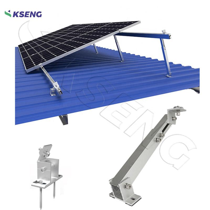 Verstellbare Winkelhalterungen für das Dach-Solarmodul-Montagesystem