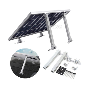 Verstellbare Winkel-Sonnenkollektor-Neigungshalterungen, Aluminiumrahmen, PV-Panel-Ständer, Regalstruktur für ein Panel