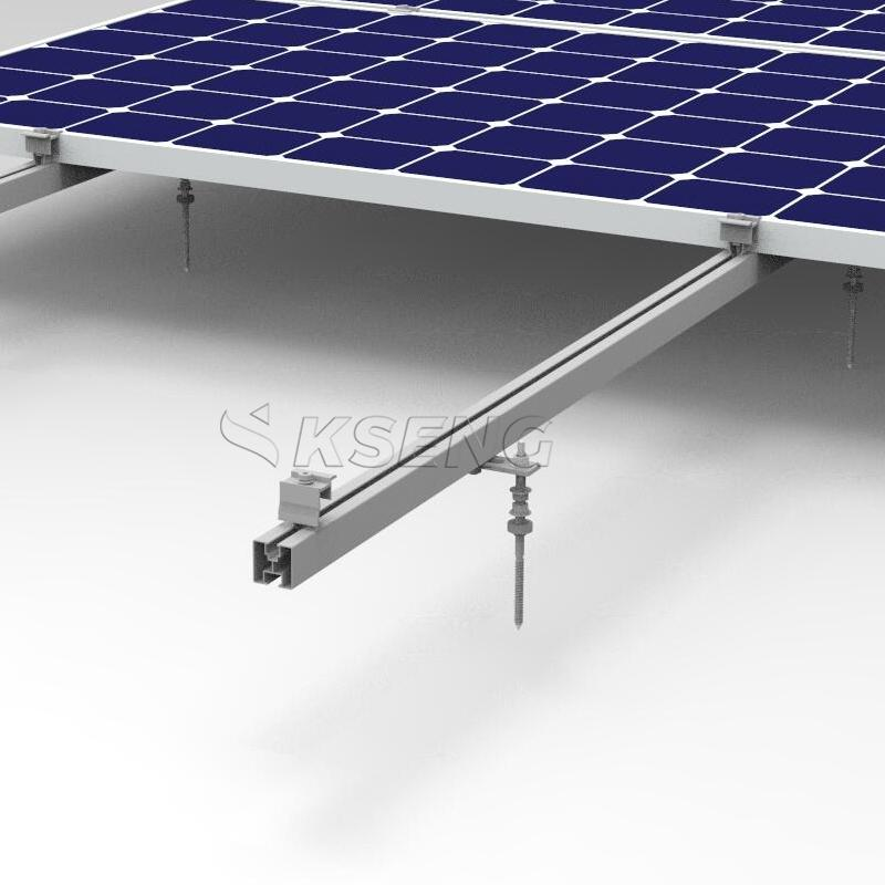 Solarpanel-Montageschiene, Aluminium-PV-Dachmontagesystem