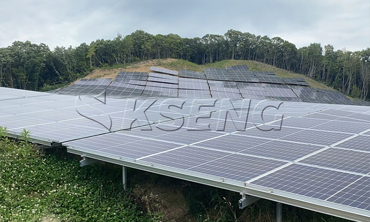 Bodenhalterung aus Aluminiumlegierung – 4 MW in der Stadt Nishi Ku Kobe, Japan