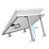 Verstellbare Winkel-Sonnenkollektor-Neigungshalterungen, Aluminiumrahmen, PV-Panel-St&auml;nder, Regalstruktur f&uuml;r ein Panel