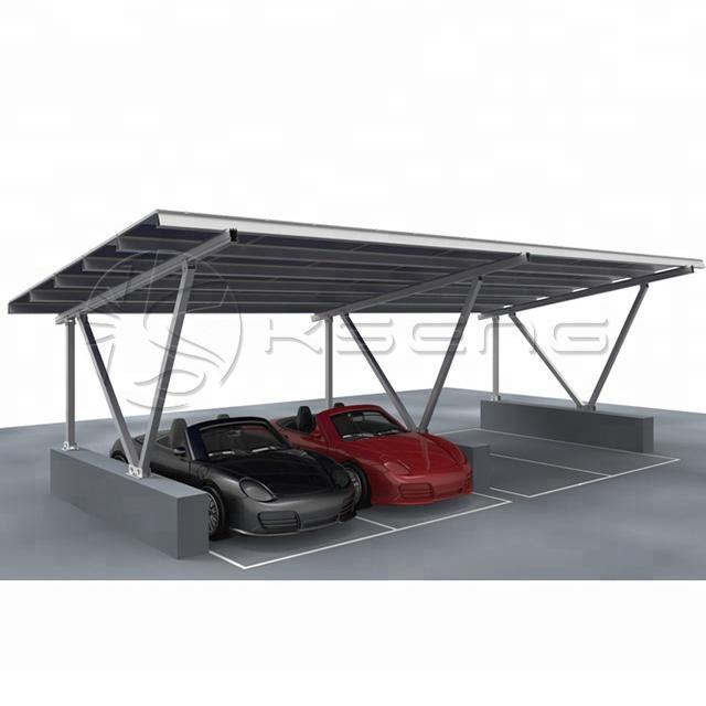 Solar-Parkplatz-Montagestrukturen, wasserdichtes Solar-Carport-Montagesystem