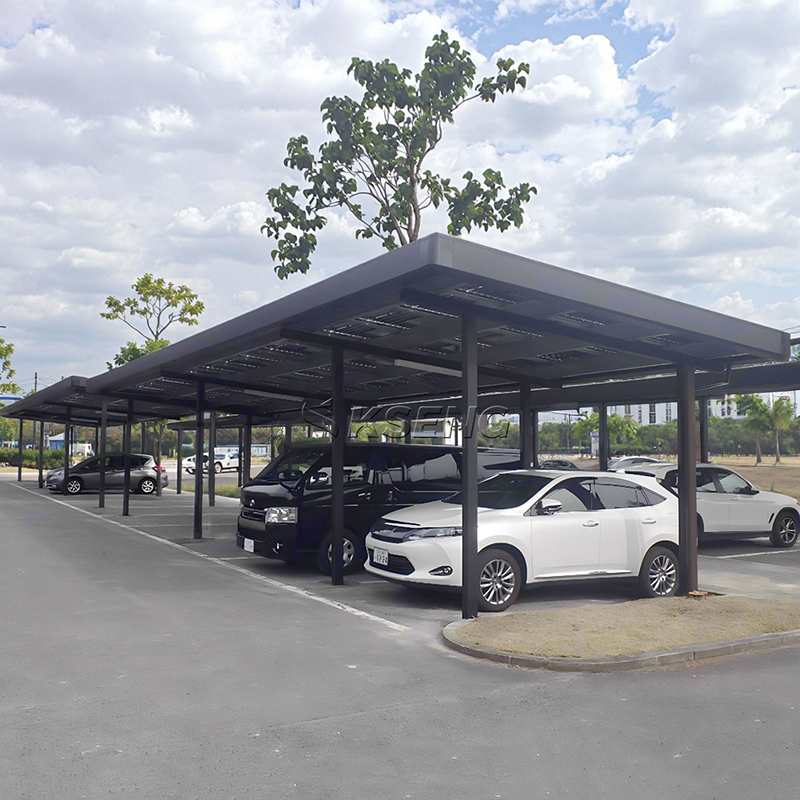 Solar-Carport aus Aluminium