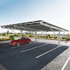 Gro&szlig;e kommerzielle wasserdichte T-Solar-Carport-Struktur aus Kohlenstoffstahl