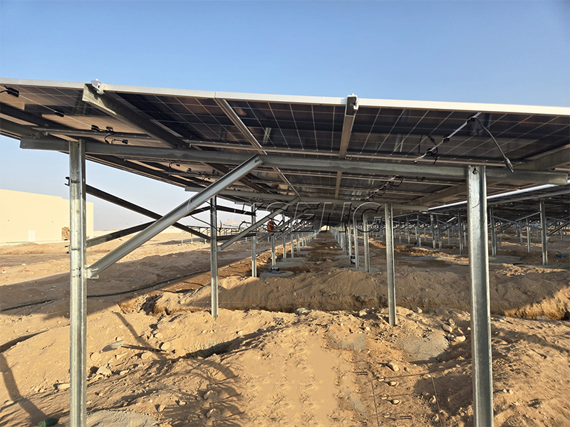 Kseng-Solar-Racks versorgen 996,3 kW mit bodenmontiertem Erfolg in Somalia
