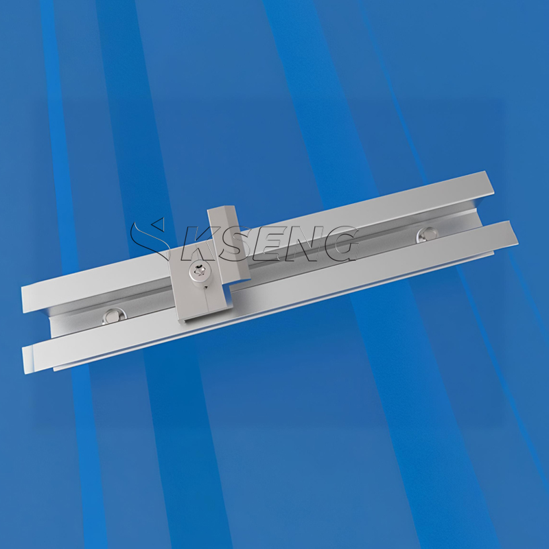 Gewerbliche industrielle Trapezdach-Solarmontage AL6005 Minischiene
