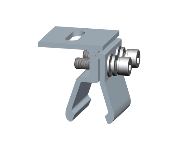 Solardachklemme aus Aluminiumlegierung f&uuml;r die Montage von Solarmodulen
