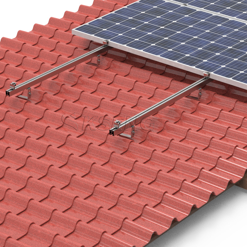 Schnellinstallations-Mittelklemme f&uuml;r Solarmodule aus Aluminium