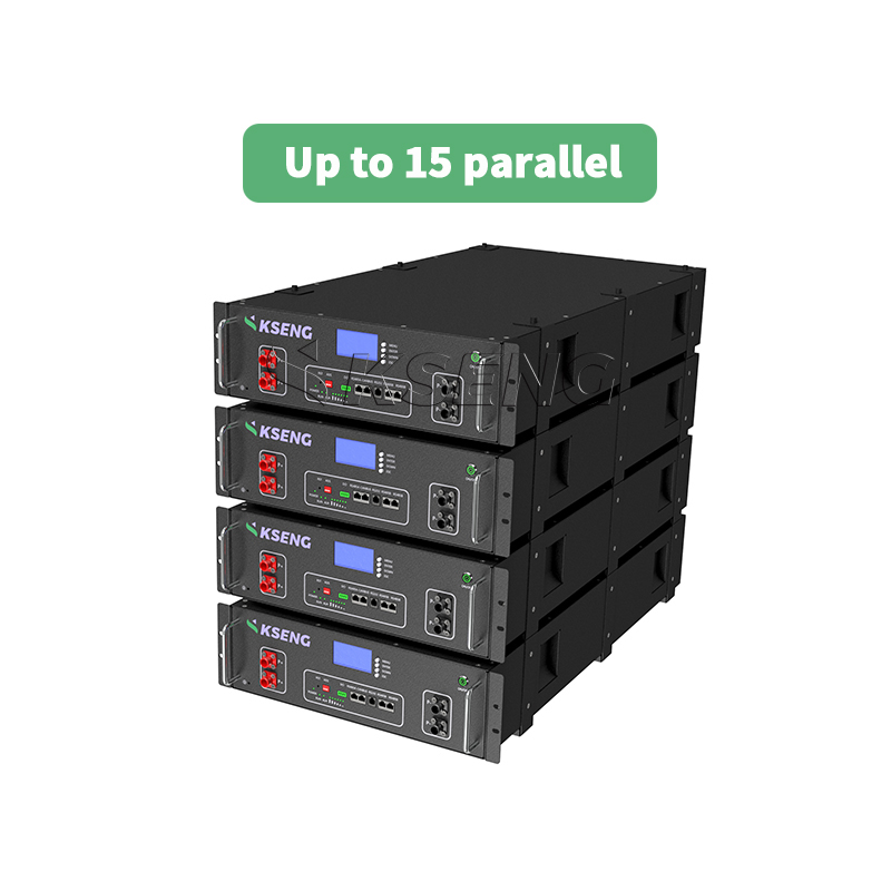 Kseng 51,2 V 200 Ah Lithium-Ionen-Batterien, Rackmontage, Lifepo4-Akku