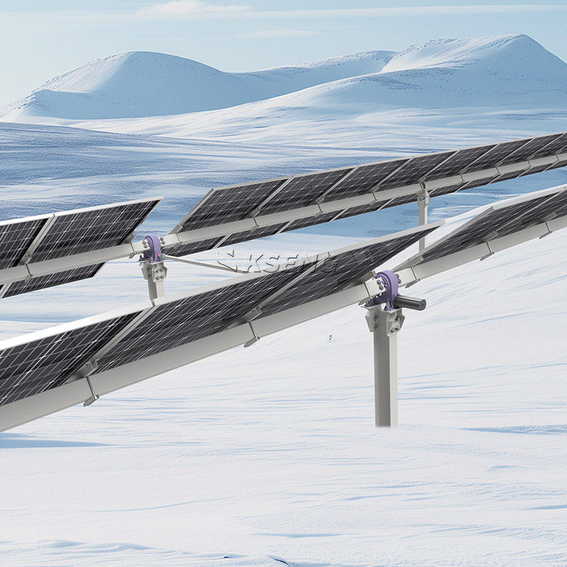 KST-1P-TL Zweireihiger, einachsiger Solar-Tracker