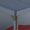 Wandmontierter Solar-Carport aus Aluminium