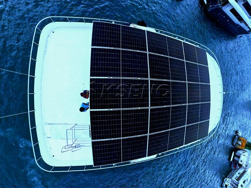 Solar-Montagesystem f&uuml;r Yachten
