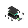 Kseng 51,2 V 200 Ah Lithium-Ionen-Batterien, Rackmontage, Lifepo4-Akku