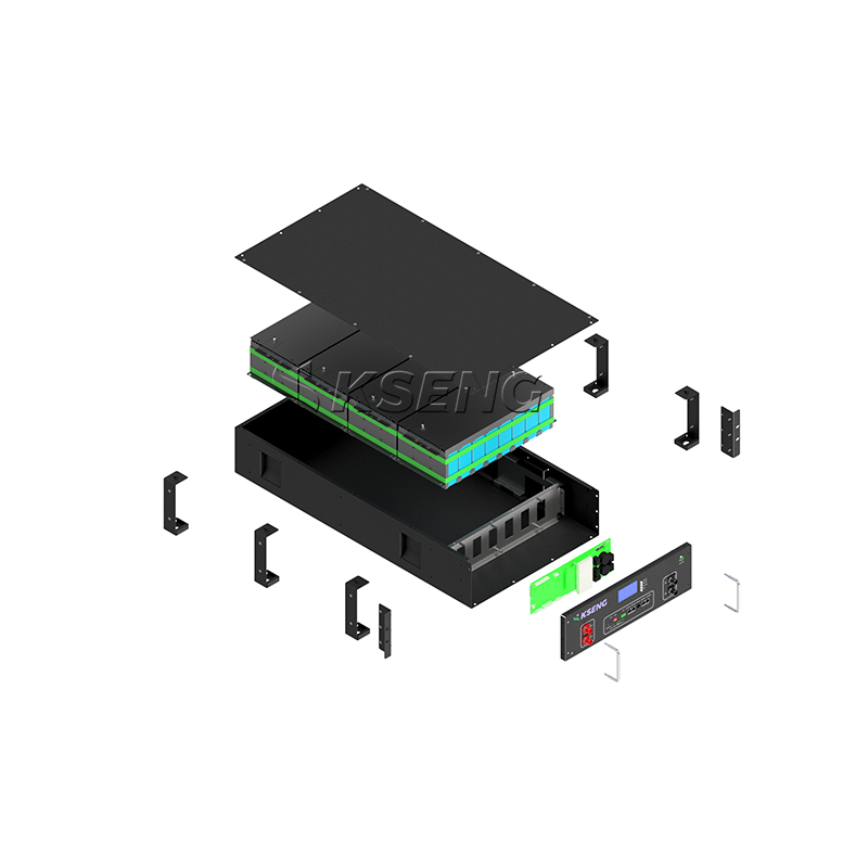 Kseng 51,2 V 200 Ah Lithium-Ionen-Batterien, Rackmontage, Lifepo4-Akku