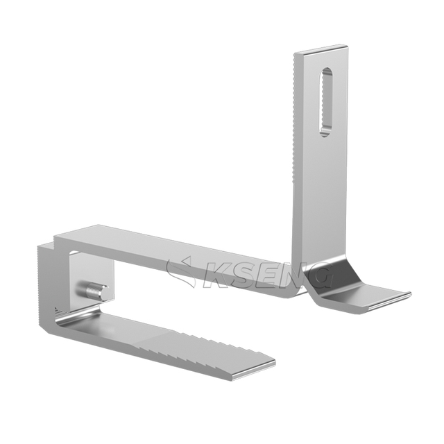 Kseng langlebiger Stabilitäts-Aluminium-Solarziegel-Dachhaken