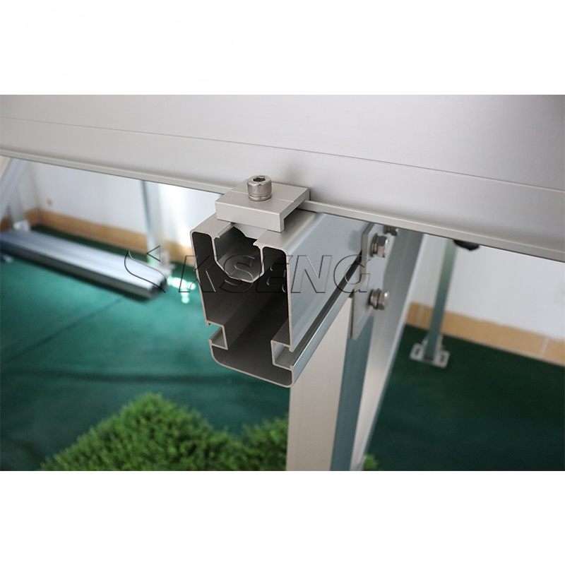 Aluminium-Solarschienenklemme f&uuml;r Solarpanel-Montagesystem