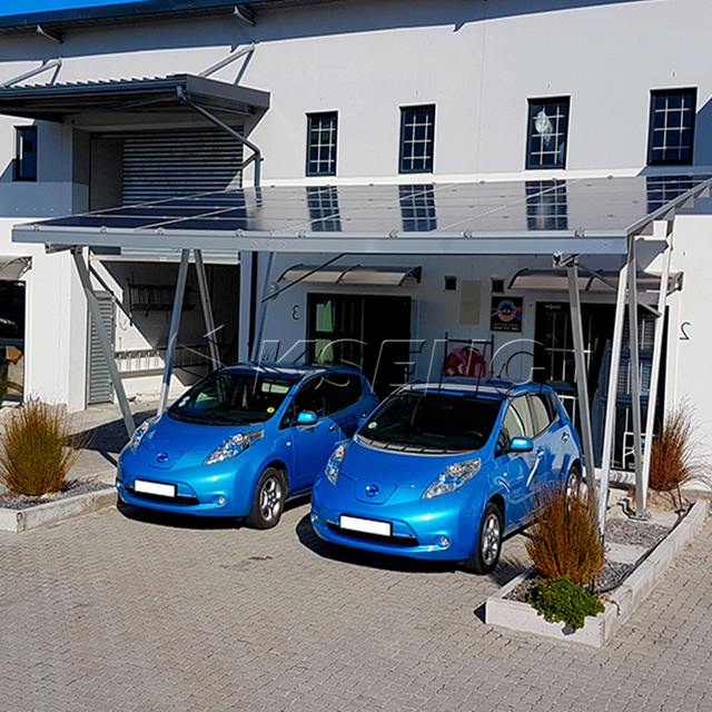 Solar-Carport-Regal, Solar-Aluminium-Parkstruktur, PV-Carport-Montagesystem
