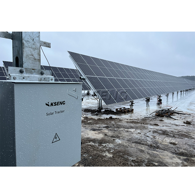KST-2PM Single Solar Tracker 1-Achsen-Solar-Tracking-System-Montagestruktur