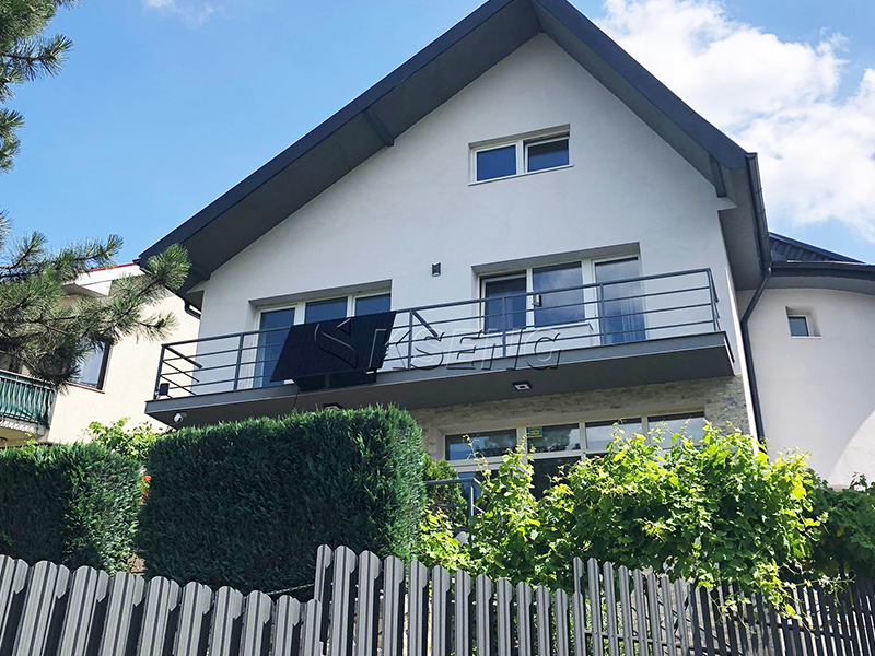 Rumänien-Balkon-Sonnensystem-Fall