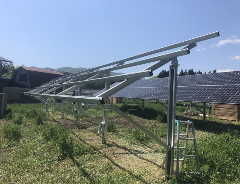 Solar-Bodenmontagesystem