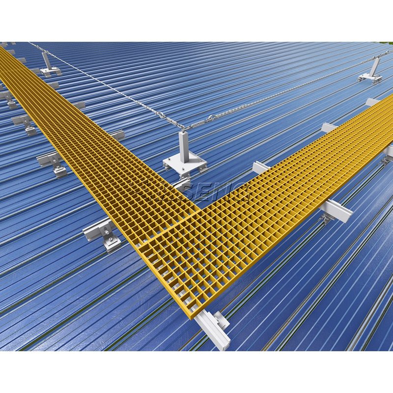 Solar-Metalldachgitter-FRP-Gehweg