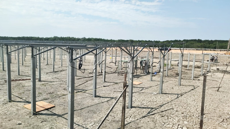 Zink-Aluminium-Magnesium-Kohlenstoffstahl-Solarhalterung --- Material mit hoher Korrosionsbest&auml;ndigkeit