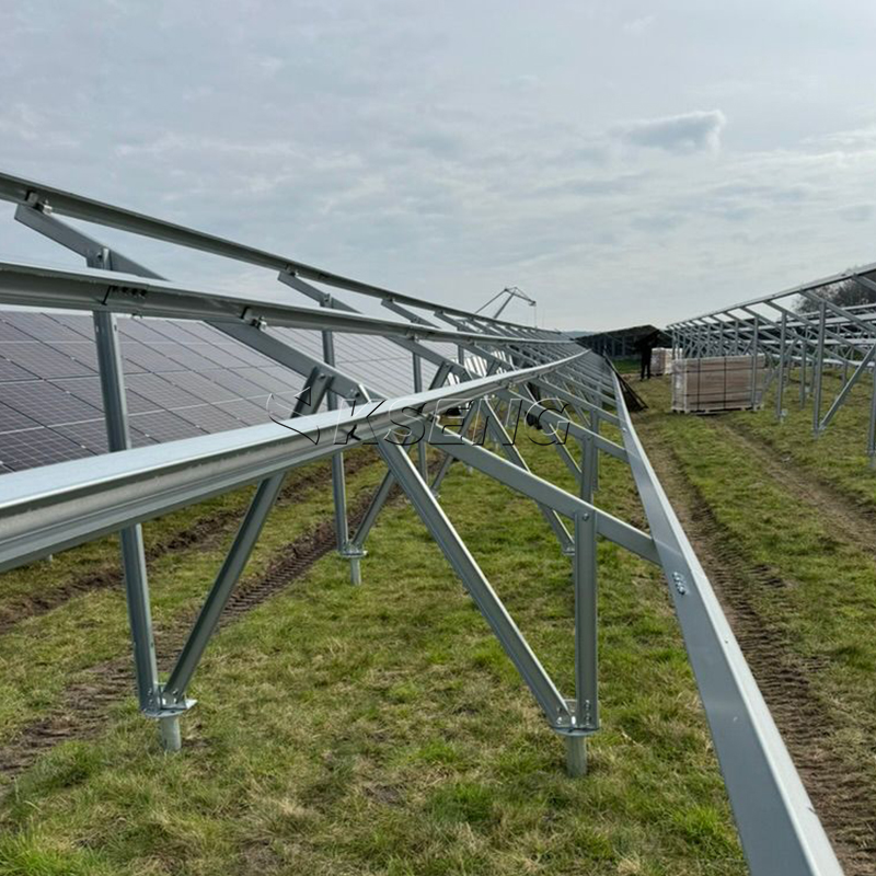 Solar-Bodenmontageprojekt in Deutschland