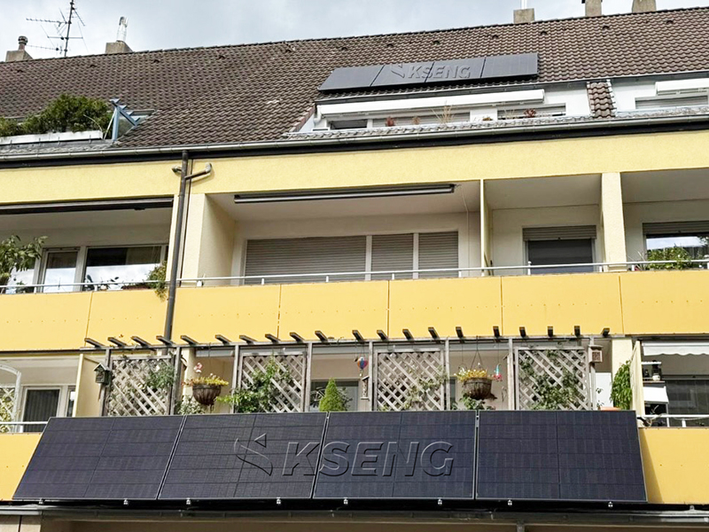 Universelle Balkon-Solarhalterung EU