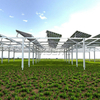 Zn-Al-Mg-Solarparkstruktur, landwirtschaftliches Bodenmontagesystem