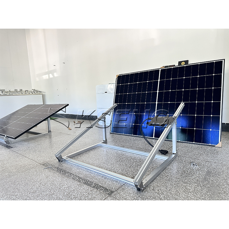 Einfache Solarpanel-Montagehalterungssätze mit einstellbarem Winkel für die Balkonwand