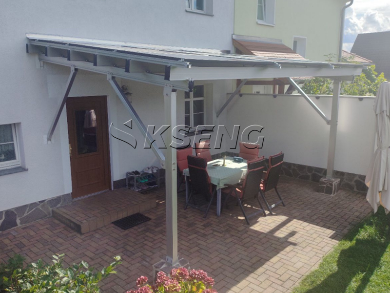 Kseng Aluminium Solar Pergola: Eine deutsche Fallstudie zu Dual-Purpose-Energiel&ouml;sungen