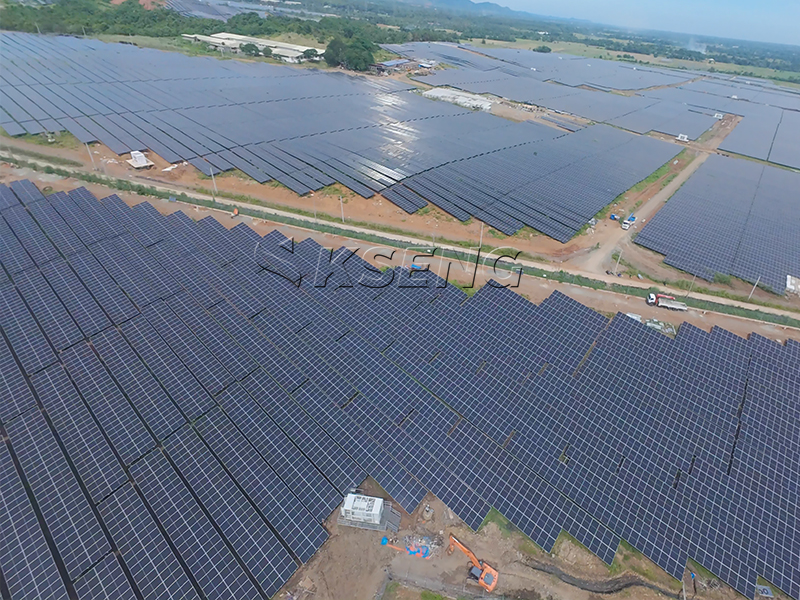 25 MW Solarmontagestruktur