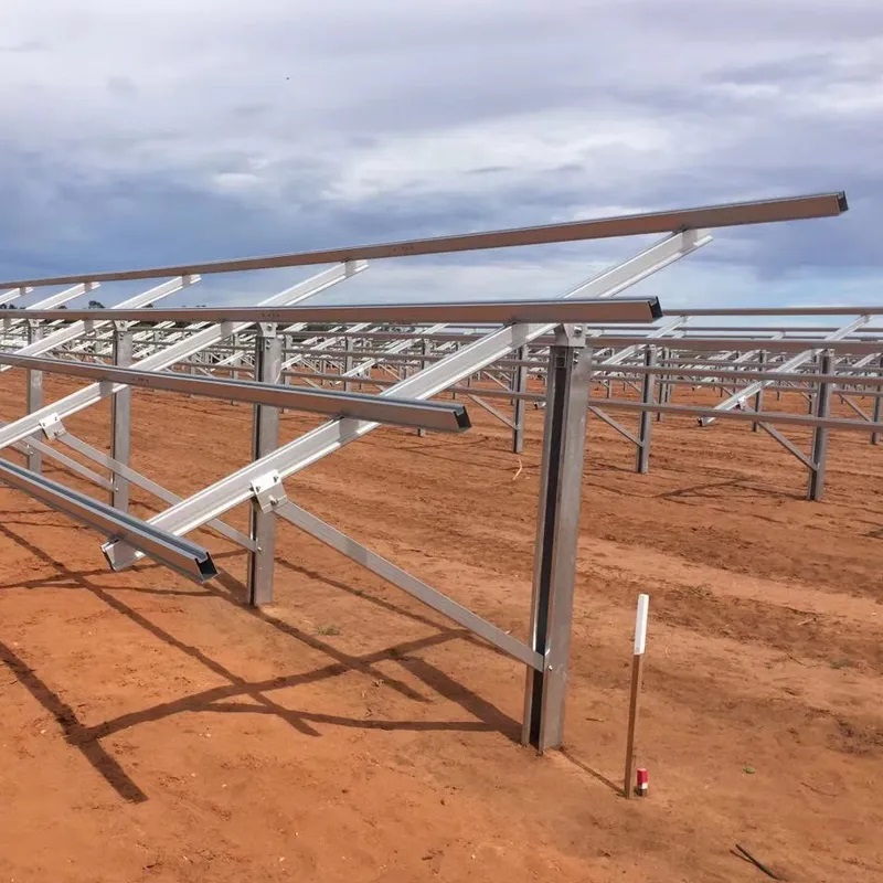 Vorgefertigte Solarhalterung von Kseng f&uuml;r eine PV-Anlage im Versorgungsma&szlig;stab