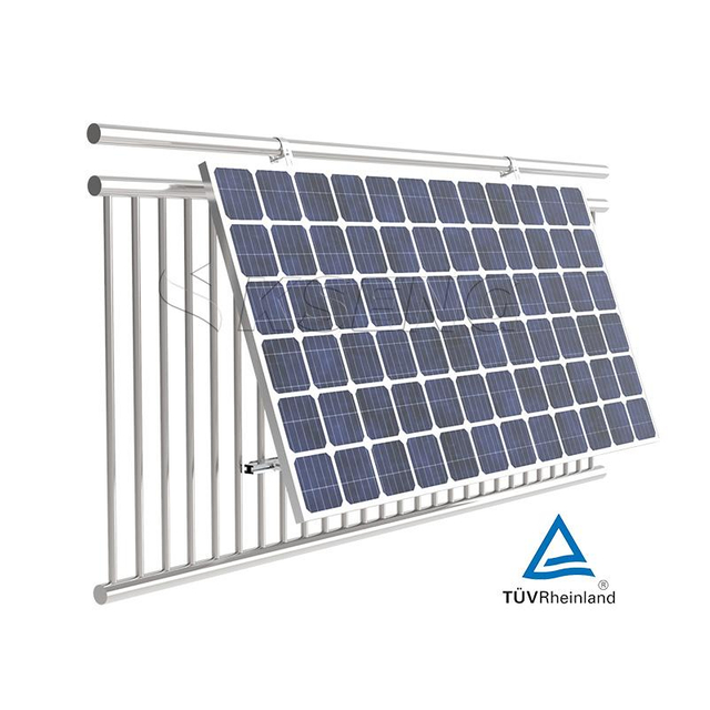 Solarpanel-Halterung f&uuml;r den Balkon