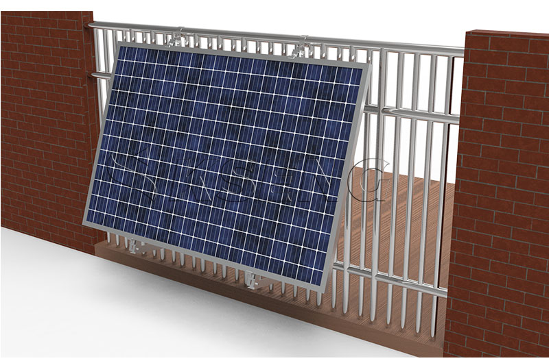 Solarhalterungen f&uuml;r den Balkon