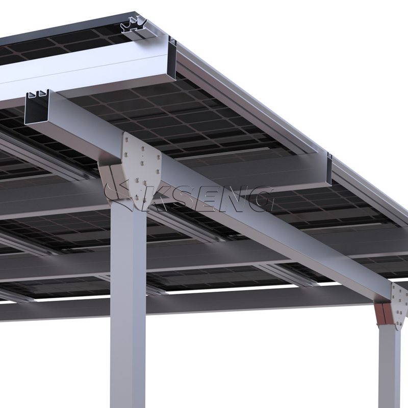 Langlebiger Solar-Carport aus Aluminium mit 10-Jahres-Garantie