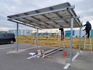 Kundenspezifisches China-Großhandelswasserdichtes Carport-Montagesystem Photovoltaik-Solar-Carport