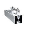 Solar-Mittelklemmen-Endklemme aus Aluminiumlegierung f&uuml;r die Montage von gerahmten Solarmodulen