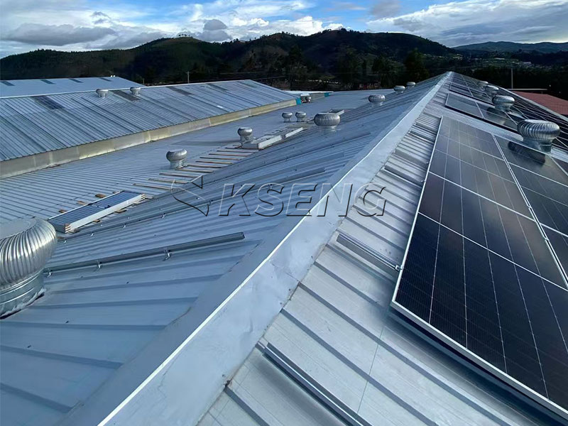 Gewerbliches Metalldach-PV-Montagesystem
