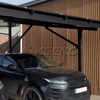 Solar-Carport-Struktur, wasserdichtes PV-Carport-Montagesystem