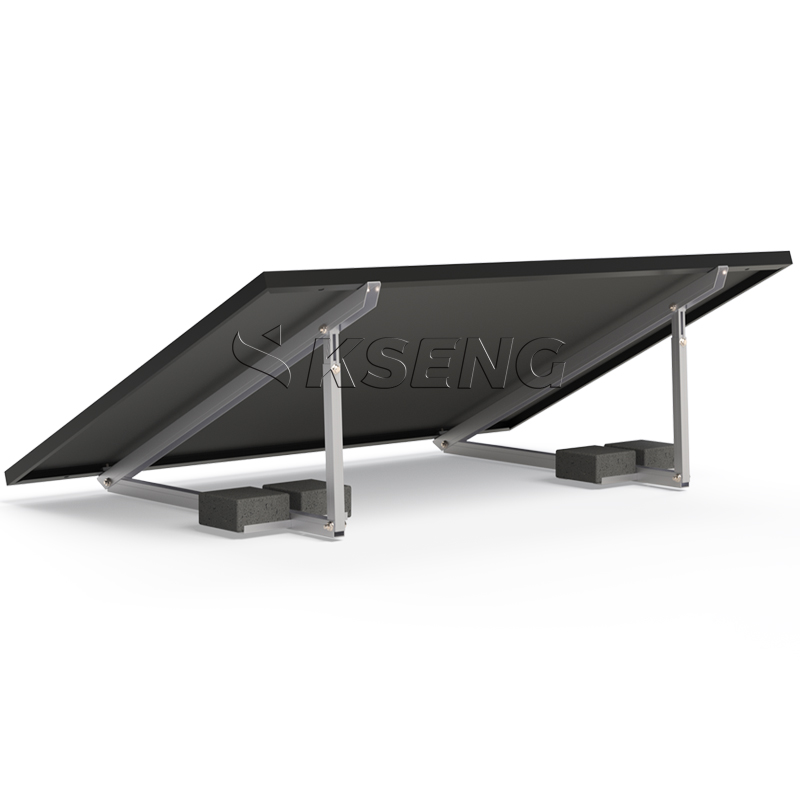 EU Stock Universal Easy Solar Panel Kit Flachdach Garten Balkon Montagesystem Solarstruktur