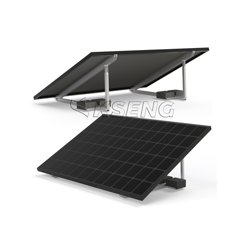 EU-Lagerbestand universelles Easy-Solarpanel-Kit Flachdach-Gartenbalkon-Solarstruktur