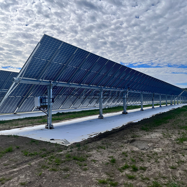 KST-2P Einachsiger Solar-Tracker, einachsiger automatischer Sun Tracker, Solar-Schwenkantrieb, Solar-Tracking-System-Kit