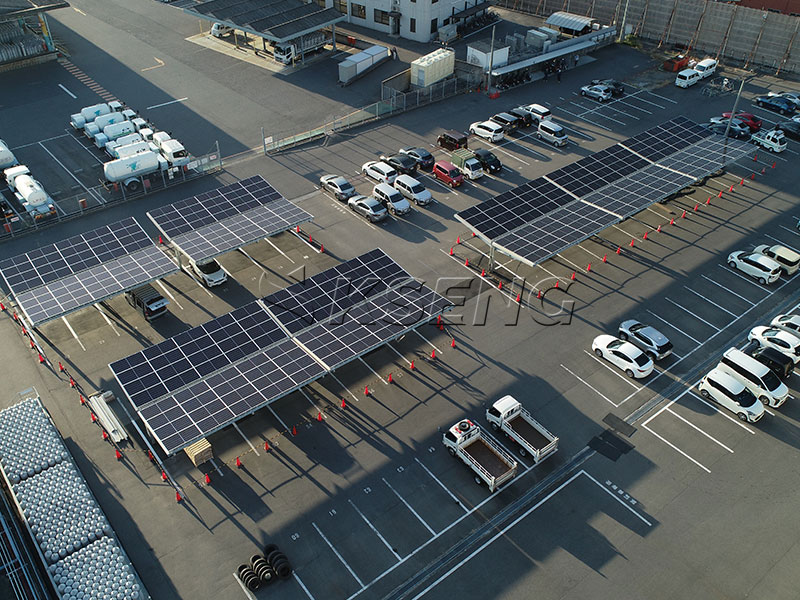 Wasserdichter Solar-Carport