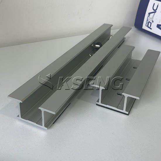  Eloxierte AL6005-Aluminium-Solar-Minischiene, korrosionsbest&auml;ndig